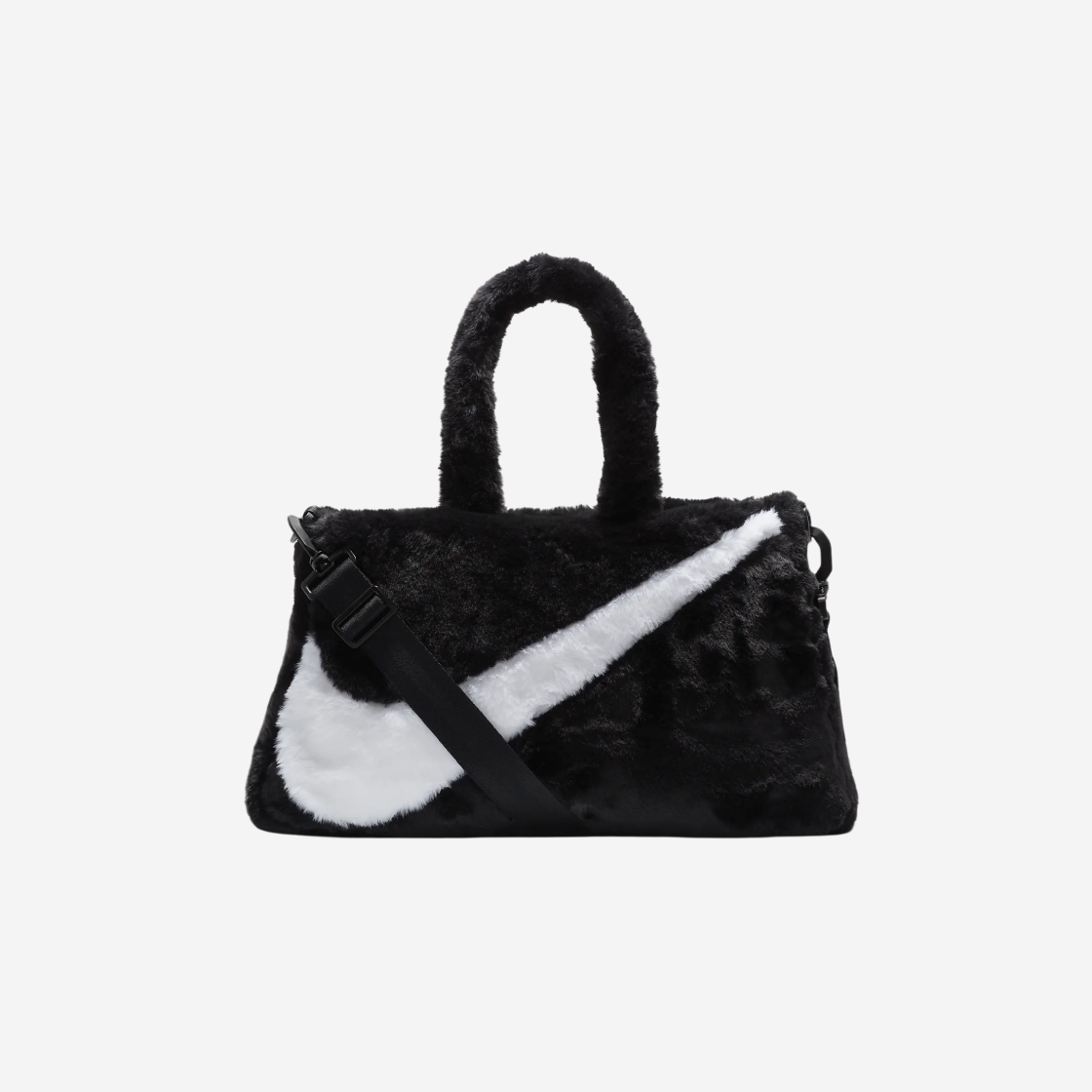【NIKE】◆NSW Faux Fur Tote Bag Black◆FB3050-010◆ Nike NSW Faux Fur Tote Bag 10L Black | eBay