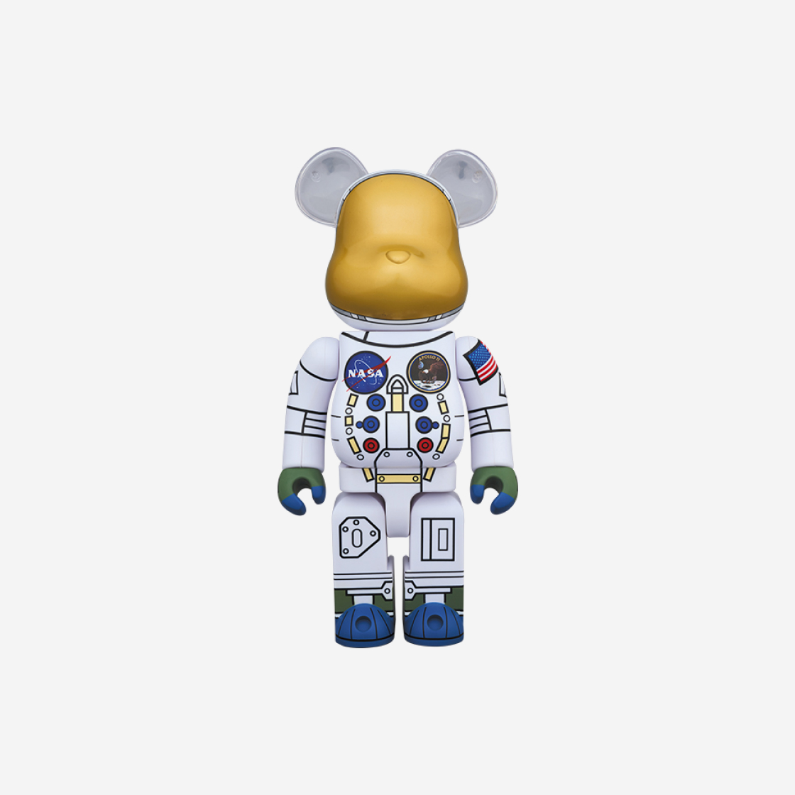 その他 1969 ASTRONAUT BE@RBRICK 100% &amp; 400% 400 Bearbrick Set - Apollo 17 Astronaut | NASA Collectible