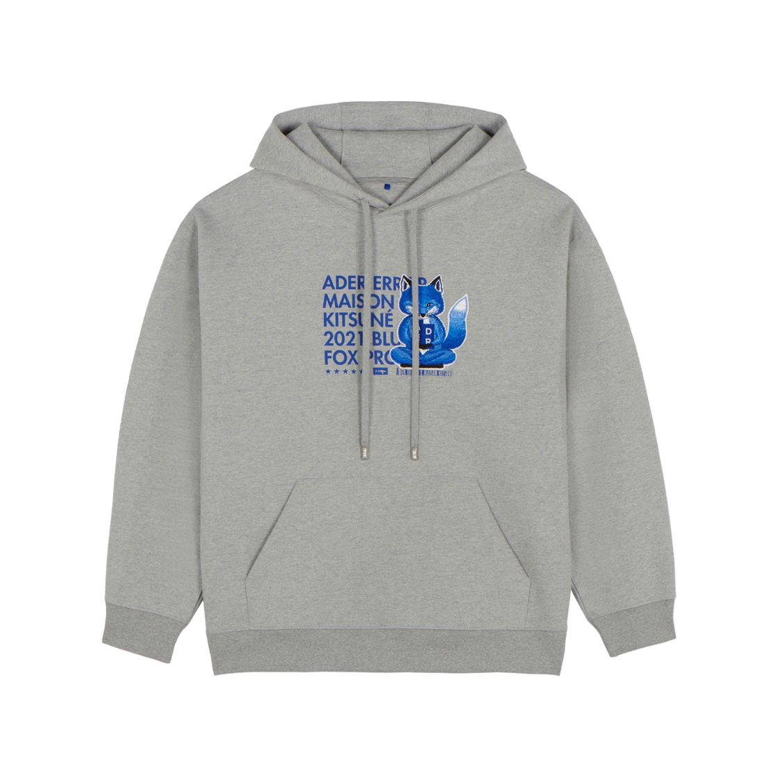 ★【Adererror x MAISON KITSUNE】★Meditation fox hoodi.e★ Maison Kitsune x Ader Error Meditation Fox Hoodie Grey | eBay