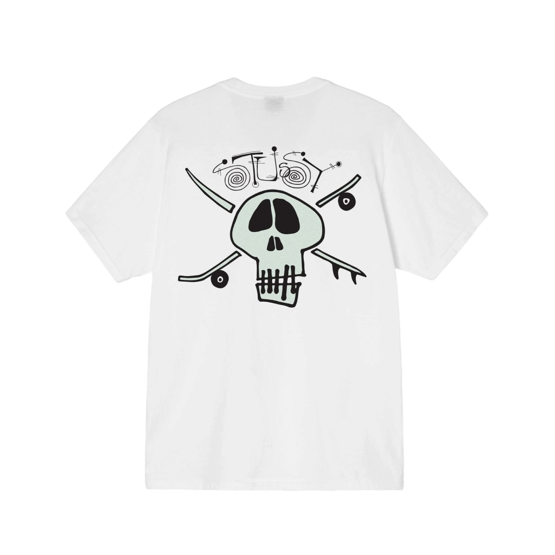 ★【STUSSY】★Stussy Surf Skate Skull T-Shir.t★Tシャツ★ Stussy Surf Skate Skull T-Shirt White | eBay