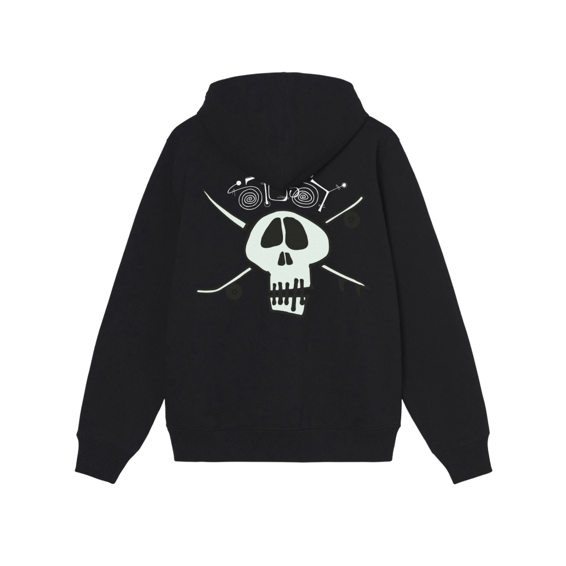 【STUSSY HO'21】Stussy Surf Skate Skull Hoodie 6,068a90a5e8464d
