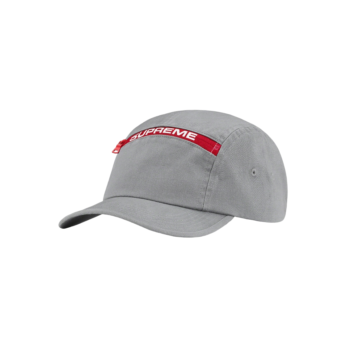 Supreme Top Zip Camp Cap Grey - 21FW | eBay