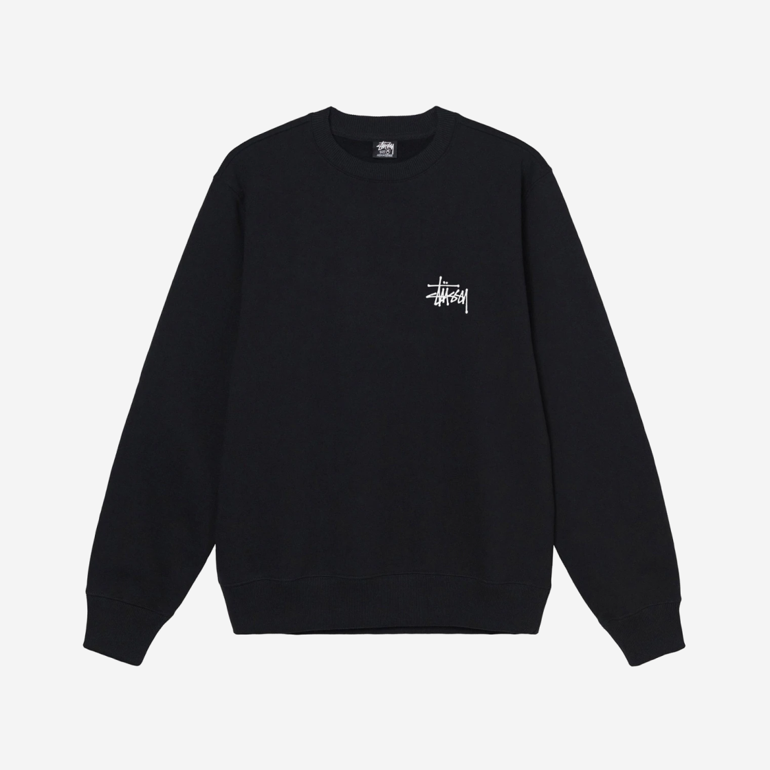 Stussy Basic Stussy Crew Black 2022 | eBay