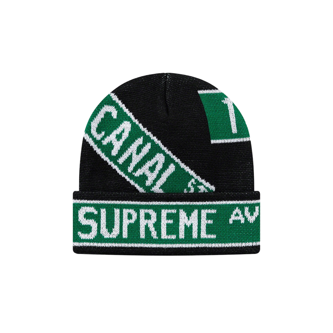 Supreme Street Signs Beanie Black - 21SS | eBay