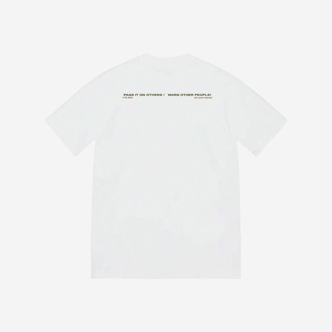 Supreme Warning T-Shirt White - 22FW | eBay