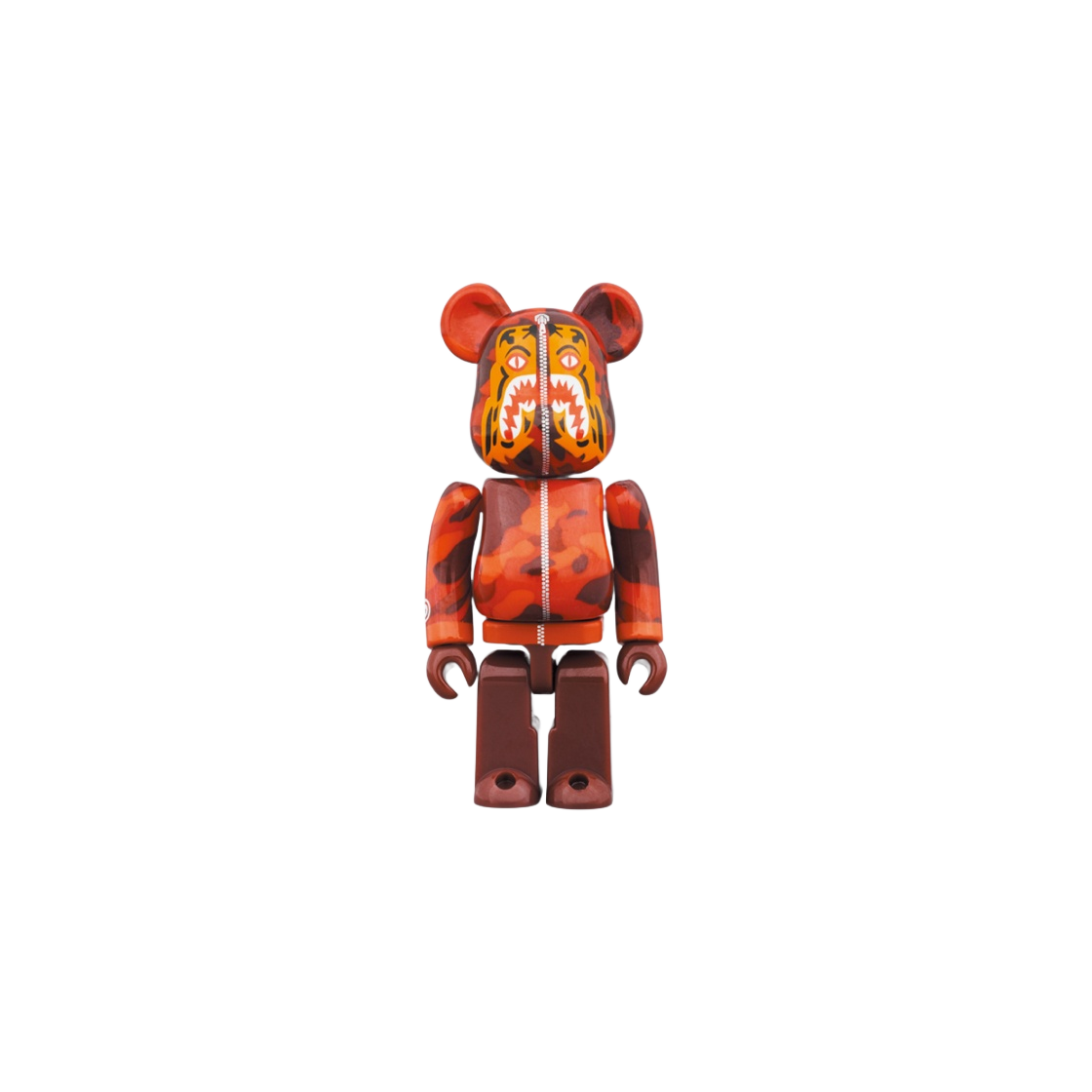 BAPE BE@RBRICK CAMO TIGER 100&amp;400％ RED A BATHING APE BE@RBRICK BAPE(R) CAMO TIGER 100% 400% set Red