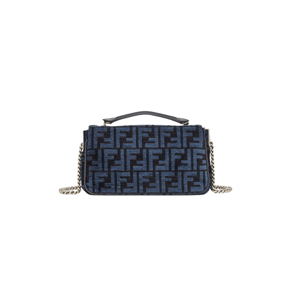 FF Tapestry Fabric ☆FENDI☆ Baguette Chain Midi バッグ GLEY Baguette Chain Midi Fabric Multicolour | Fendi