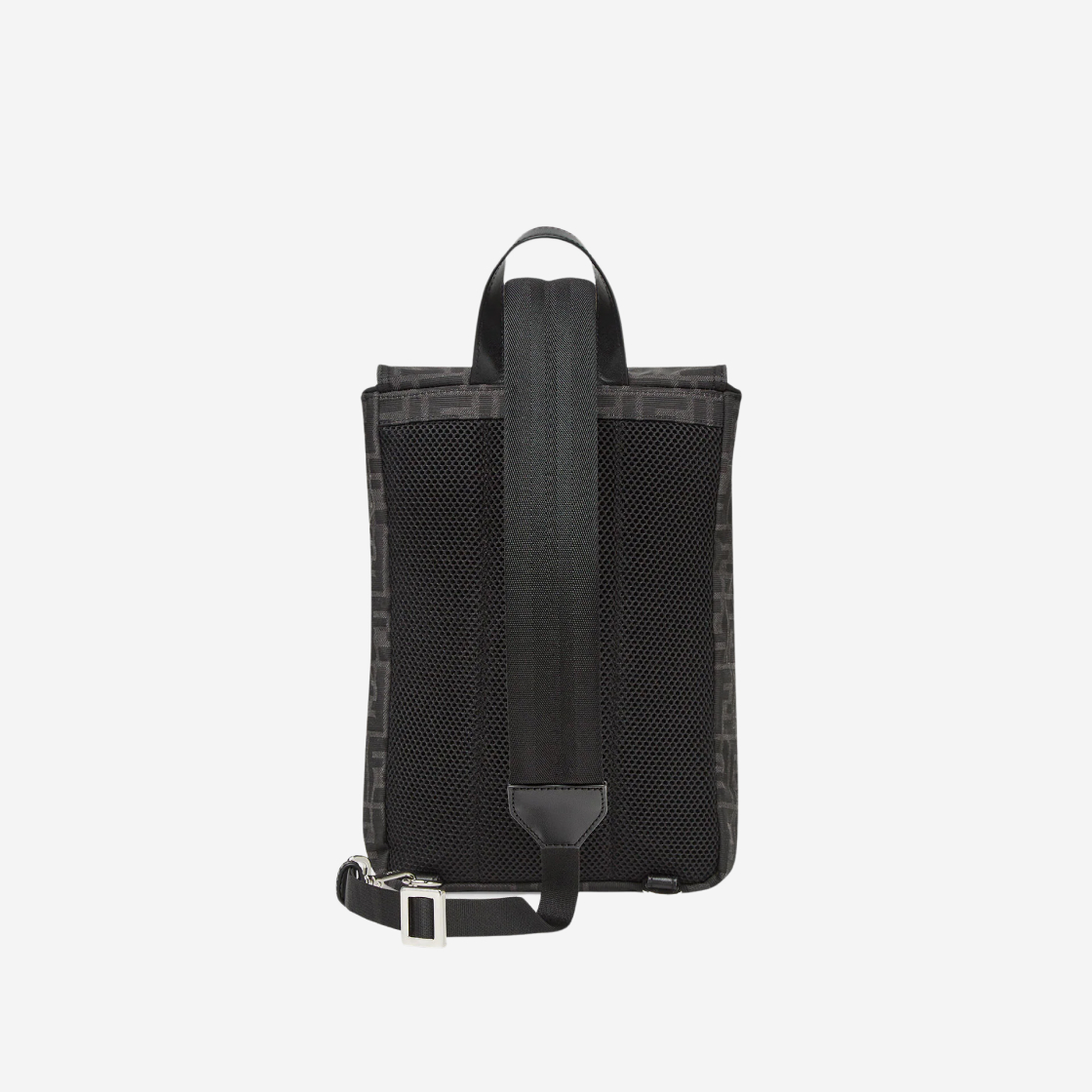 Fendi Fendiness FF Fabric Small Backpack Black | eBay