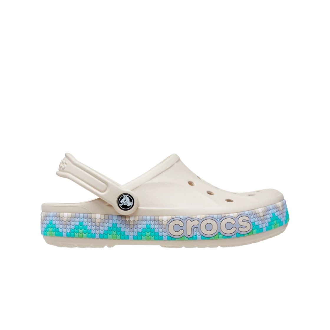 Crocs Bayaband Chevron Band Clog Stucco Multi | eBay