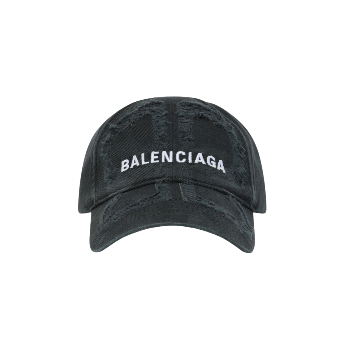 BALENCIAGA キャップ LASER DESTROYED cap Balenciaga Blue Laser Destroyed Cap Balenciaga