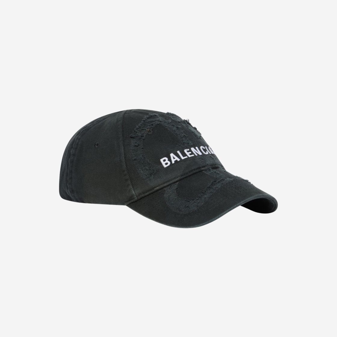 Balenciaga BB Laser Destroyed Cap Black | eBay