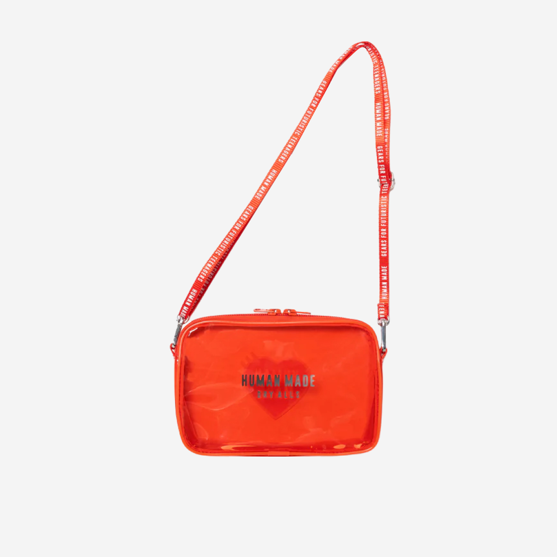 【HUMAN MADE】 PVC POUCH MEDIUM RED Human Made - Medium PVC Pouch | HBX - Globally Curated