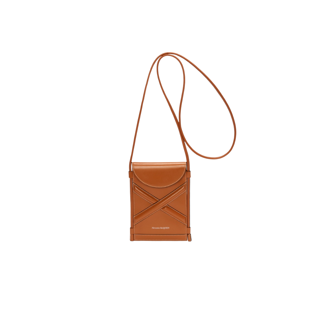 Alexander McQUEEN★Micro Curve Crossbag Ivory6663621YBUU9090 Alexander McQueen Micro The Curve Cross Body Bag | Green
