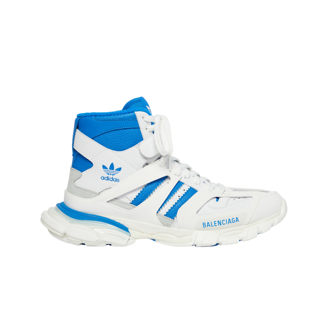 Balenciaga x Adidas Track Forum Sneakers White | eBay