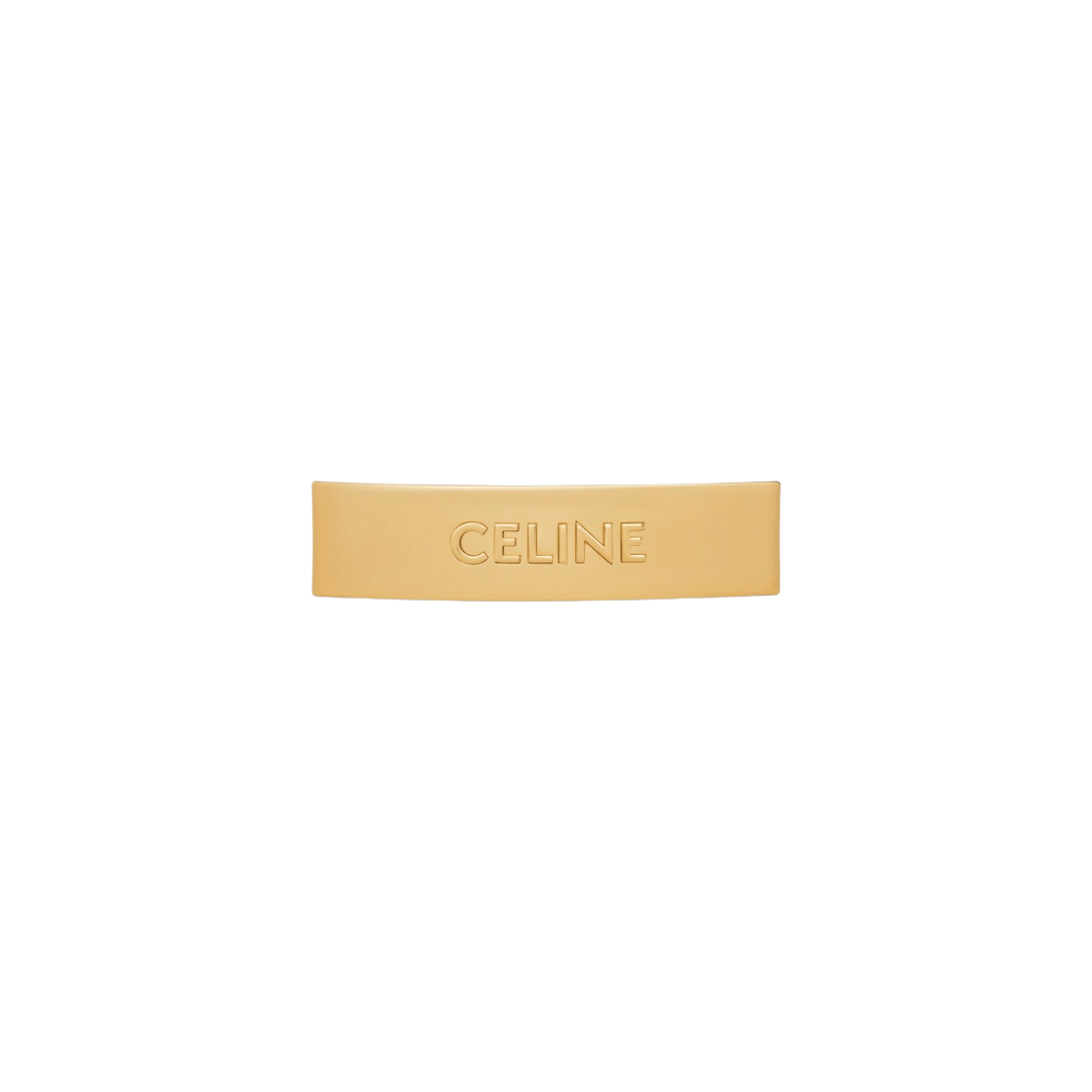 希少品◆入手困難【CELINE】ヴィシー ribbon hair clipgold logo Women's Triomphe hair clip | CELINE | 24S