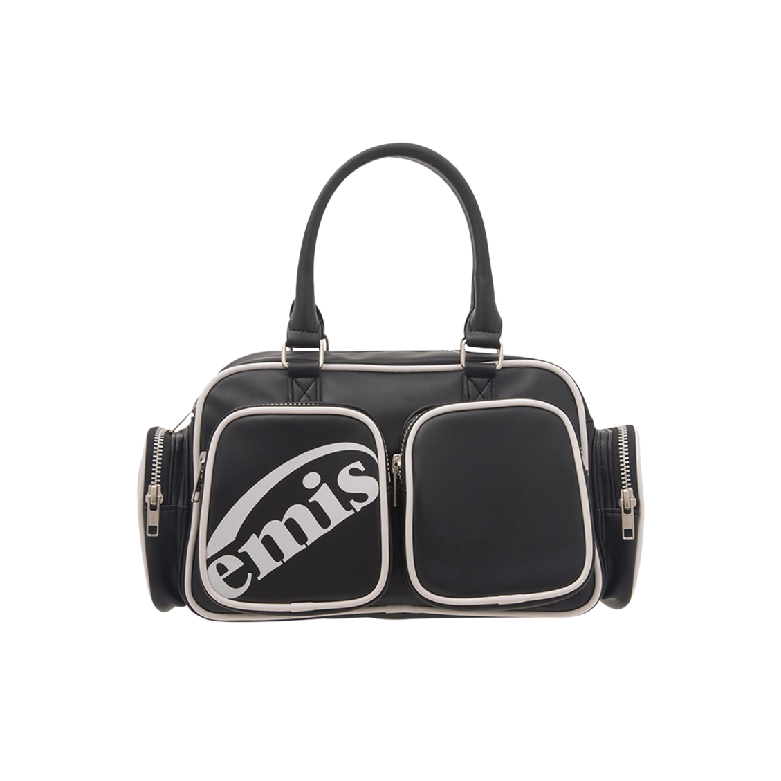 ★EMIS★ CROPPED LOGO MULTIPOCKET BAGAQUA BLUE m1037_1334223 Emis Cropped Logo Multi-Pocket Bag Black | eBay