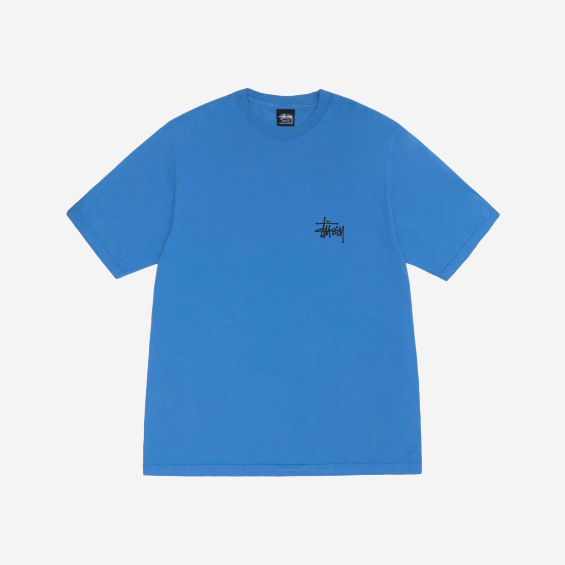 Stussy Basic Stussy Pigment Dyed T-Shirt Blue 2023 | eBay