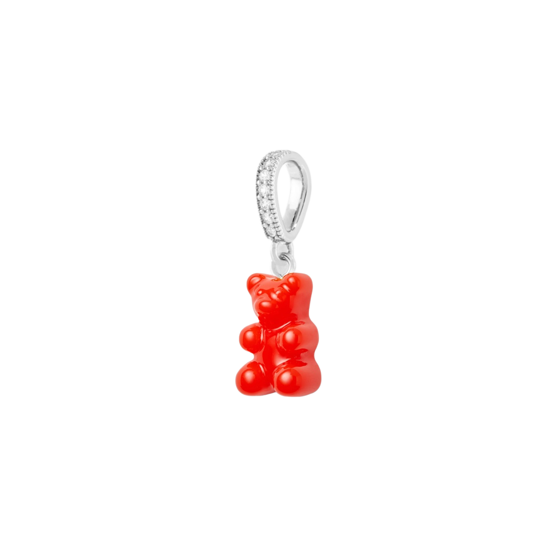 CRYSTAL HAZE ◆ NOSTALGIA BEAR CLASSIC SILVER SANGRIA Silver Nostalgia Bear – Crystal Haze Jewelry