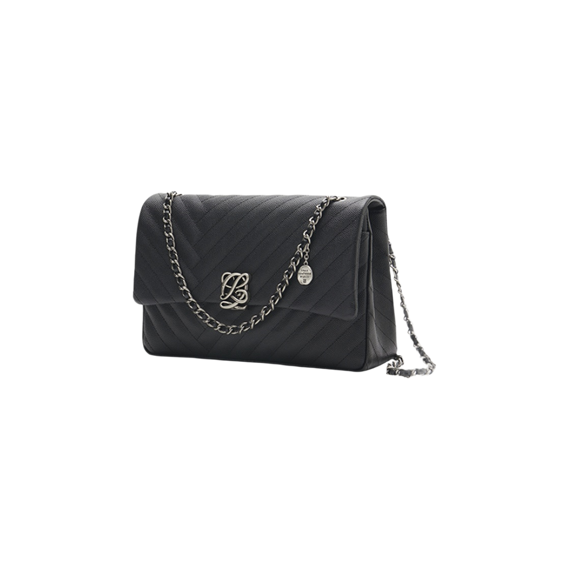 [LOUIS QUATORZE] L-QUILTING クロスバッグ HS1QT12BL L-QUILTING One shoulder bag - Black – LOUIS QUATORZE