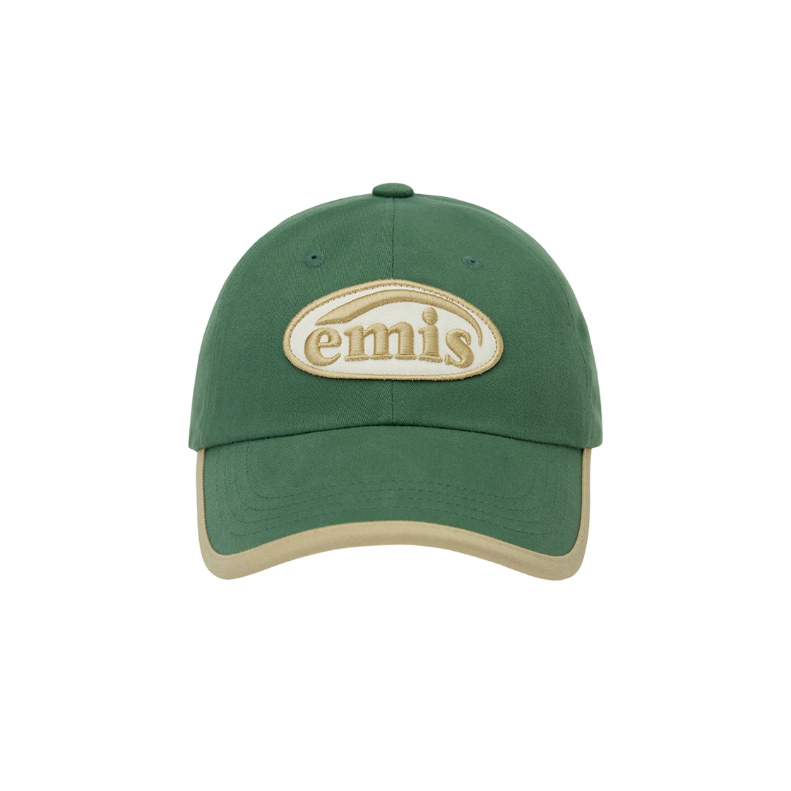 Emis Beige Trimming Ball Cap Green | eBay