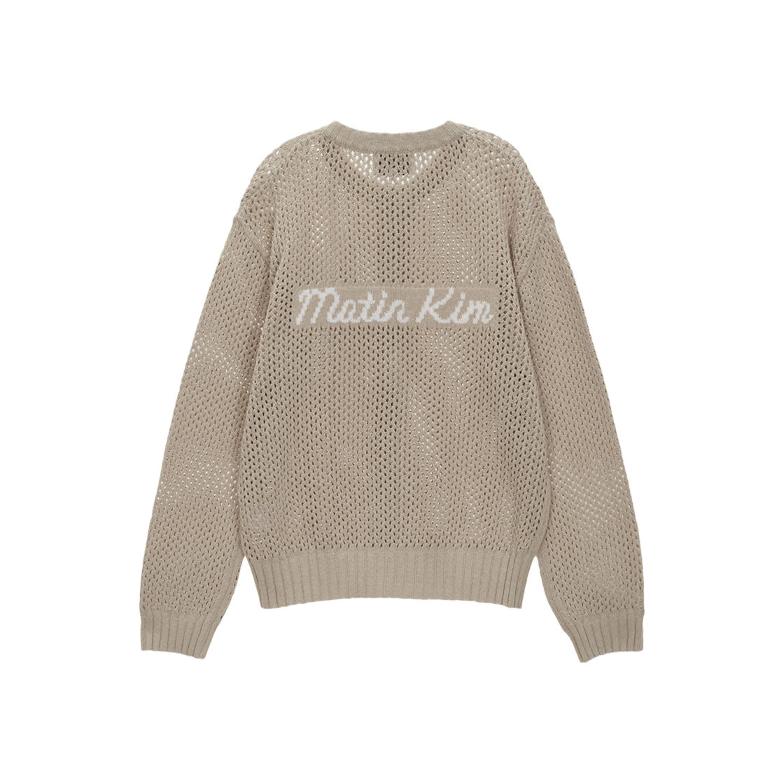 マーティン キム　BACK LOGO JACQUARD KNIT Designer fashion, Seoul-fully created | W Concept