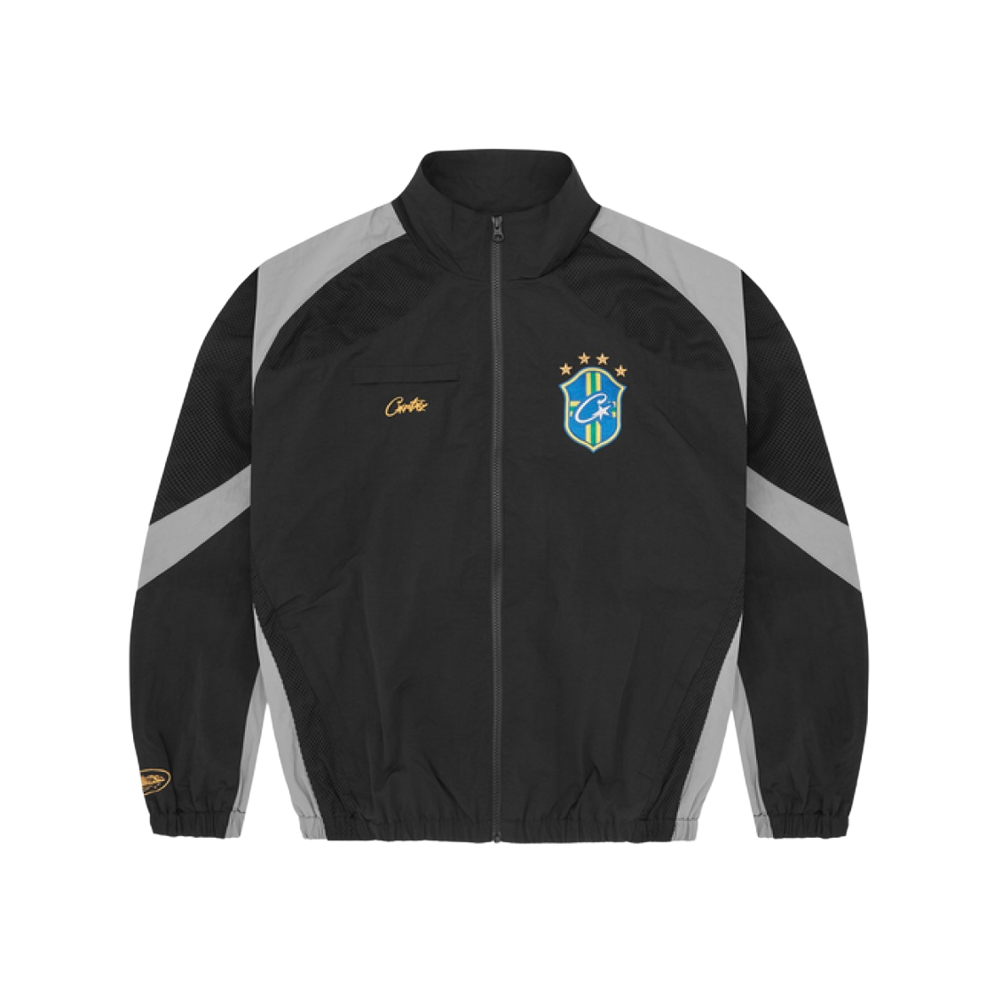 Corteiz Olympic Shuku Jacket Brasil Black Grey | eBay