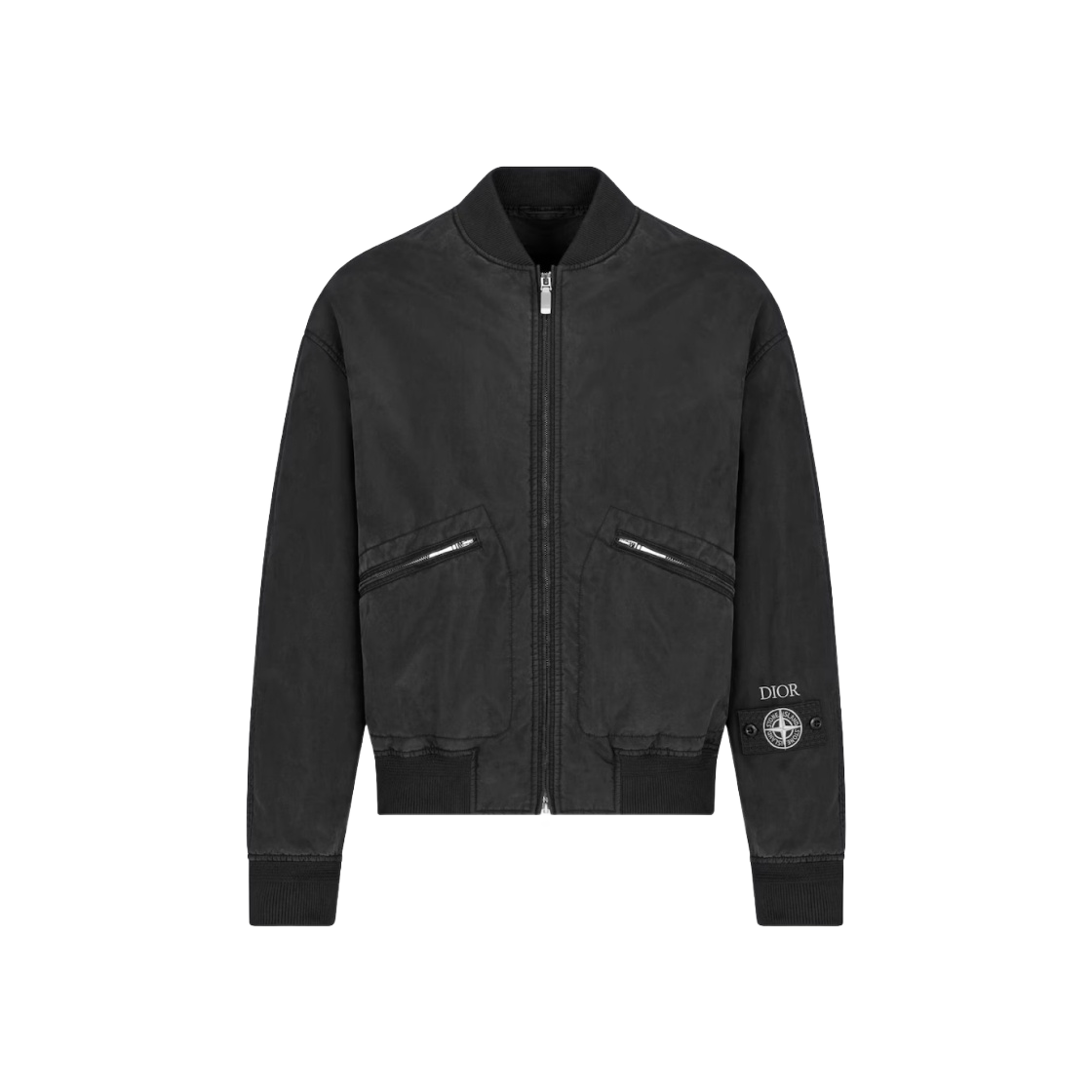 Dior x Stone Island Bomber Jacket Black | eBay