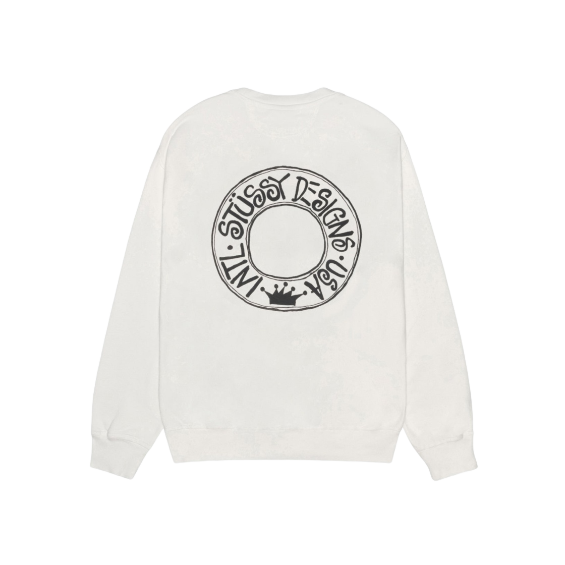 ステューシー　STUSSY BUANA CREW PIGMENT DYED Stussy Buana Pigment Dyed Crew Navy Men's - SS24 - US