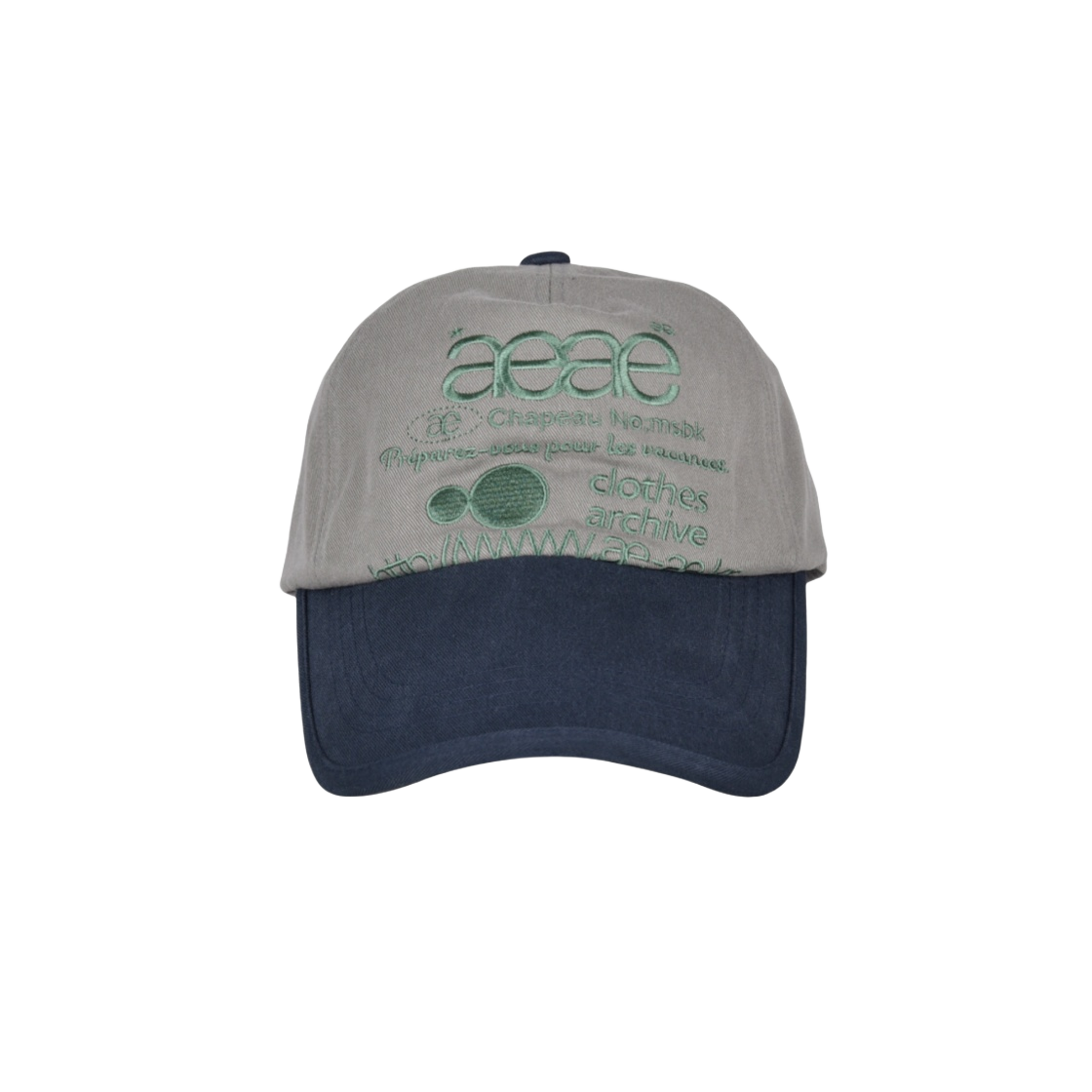 ★AEAE★ WEB LOGO 5 PANNEL BALL CAP [CHARCOAL] WEB_LOGO_5_PANNEL_BALL_CAP_CHA