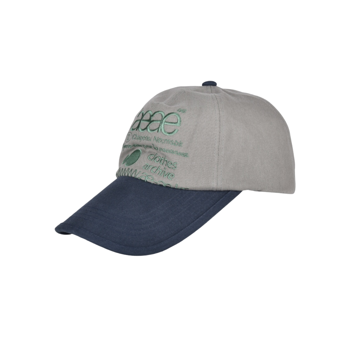 AEAE★[正規品] 24FW★新作 WEB LOGO 5 PANNEL BALL CAP #3 AEAE] WEB LOGO 5 PANNEL BALL CAP - [ORANGE] 正規品 韓国