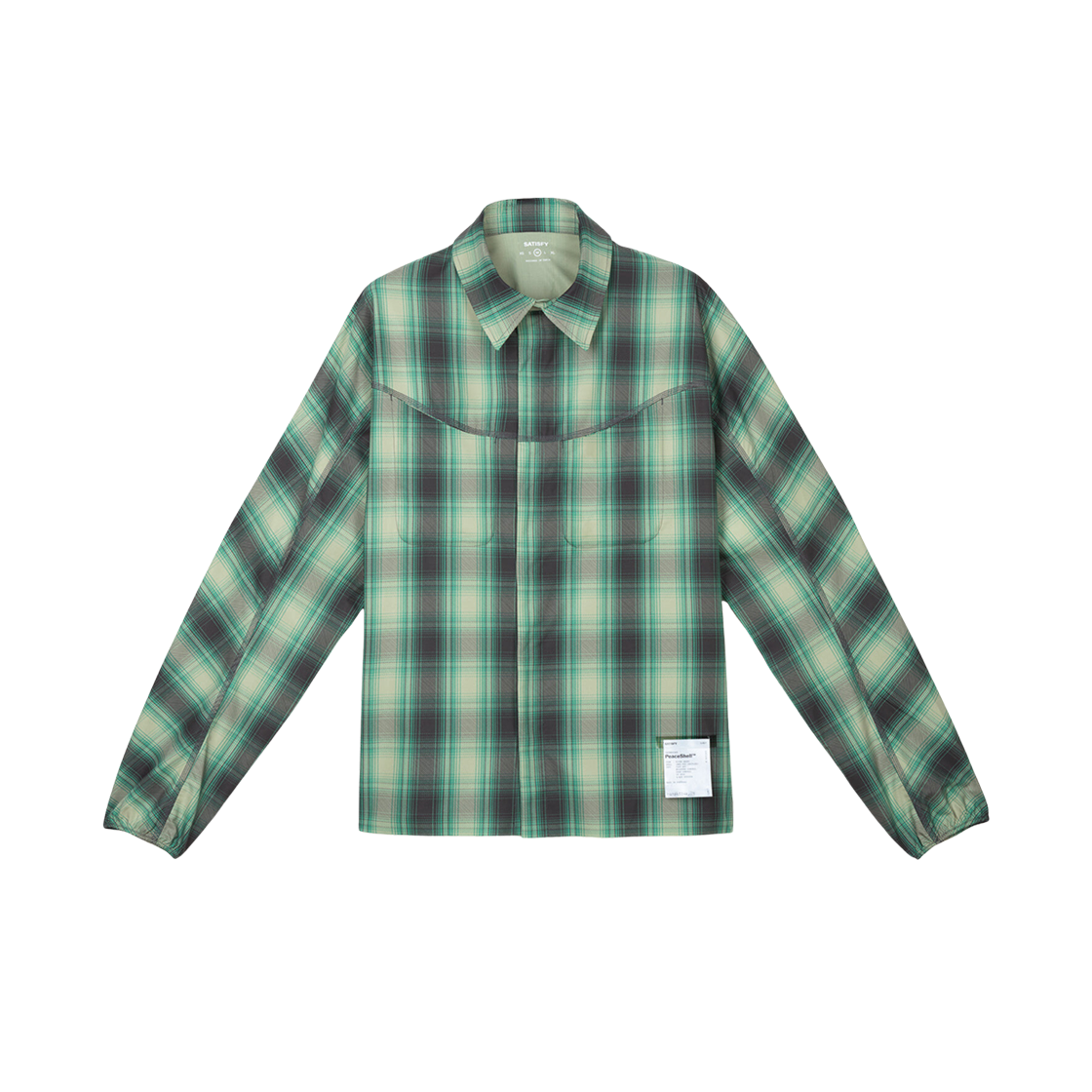 トップス NOROLL RELAX GINGAM CHECK SHIRT OLIVE NOROLL 