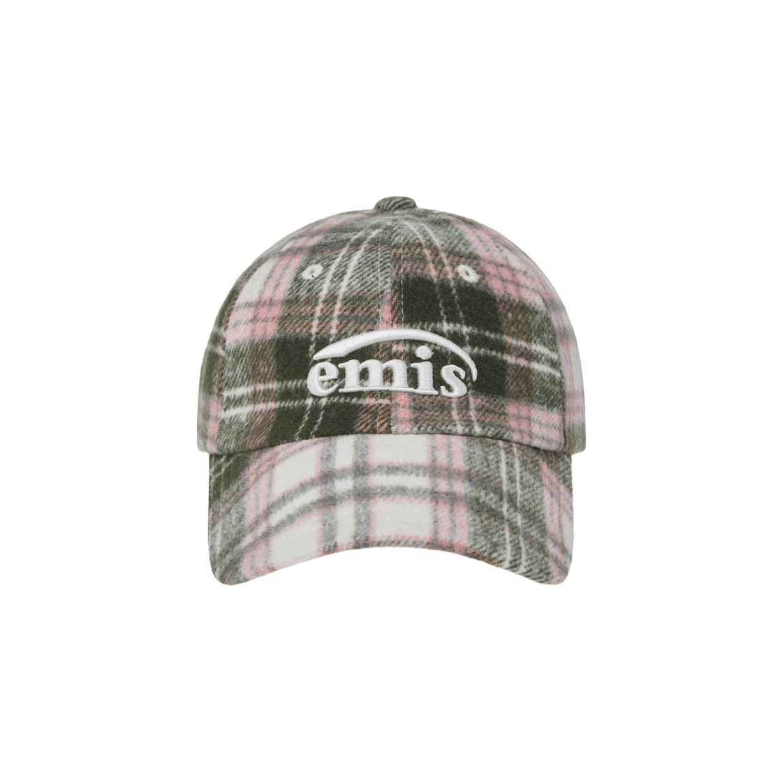 ◆EMIS◆ MULTI COLOR CHECK BALL CAPBEIGE m1037_1348963 MULTI COLOR CHECK BALL CAP-BEIGE - EMIS