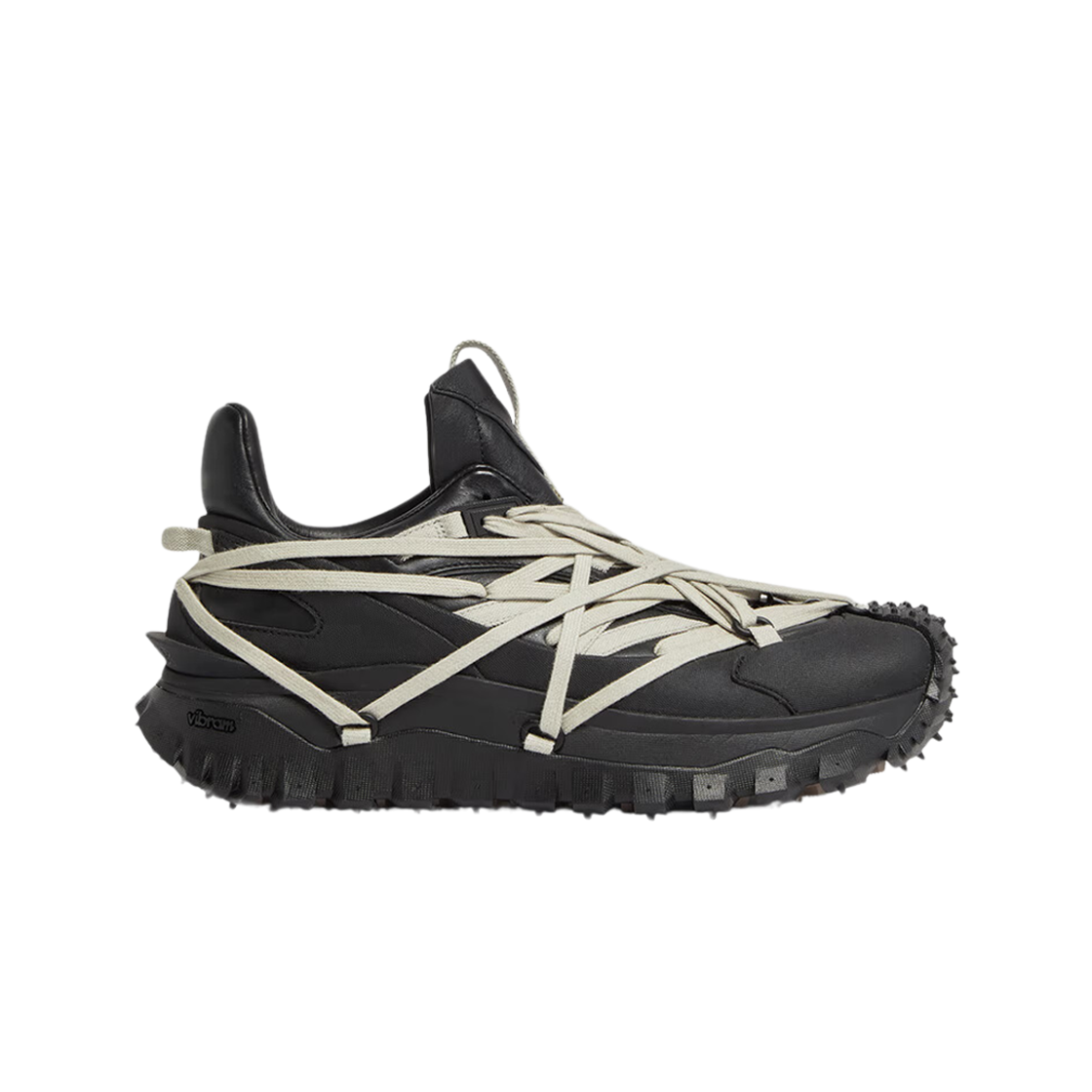 Moncler x Rick Owens Trailgrip Megalace Leather Sneakers