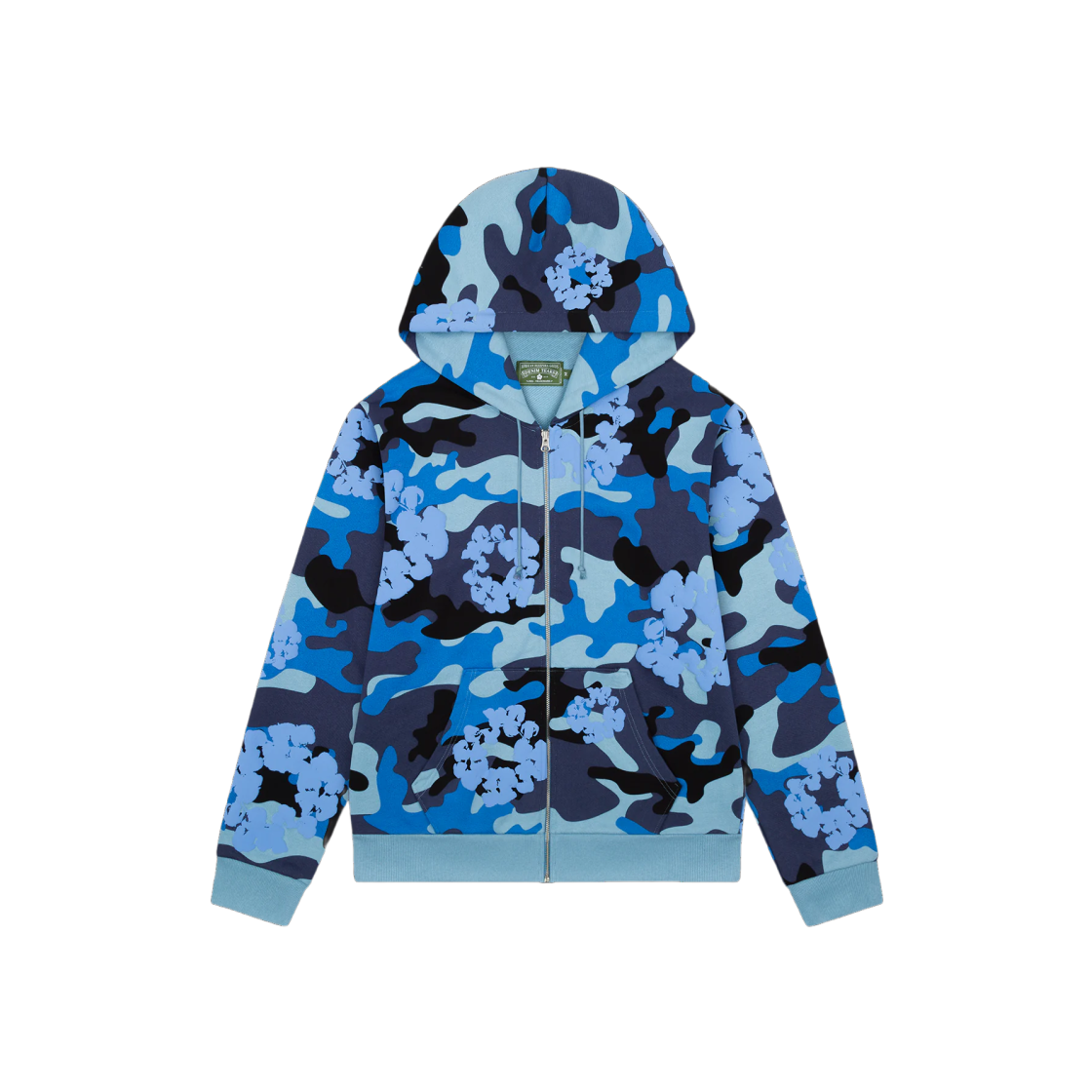 【国内買付】DENIM TEARS CAMO COTTON WREATH ジップ パーカー Denim Tears Cotton Wreath Zip Hoodie Blue Camo | eBay