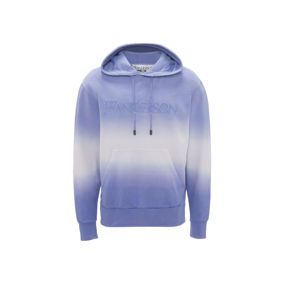 ★J W ANDERSON★ Logo embroidery gradient sweatshirt lavende Logo-Embroidery-Gradient-