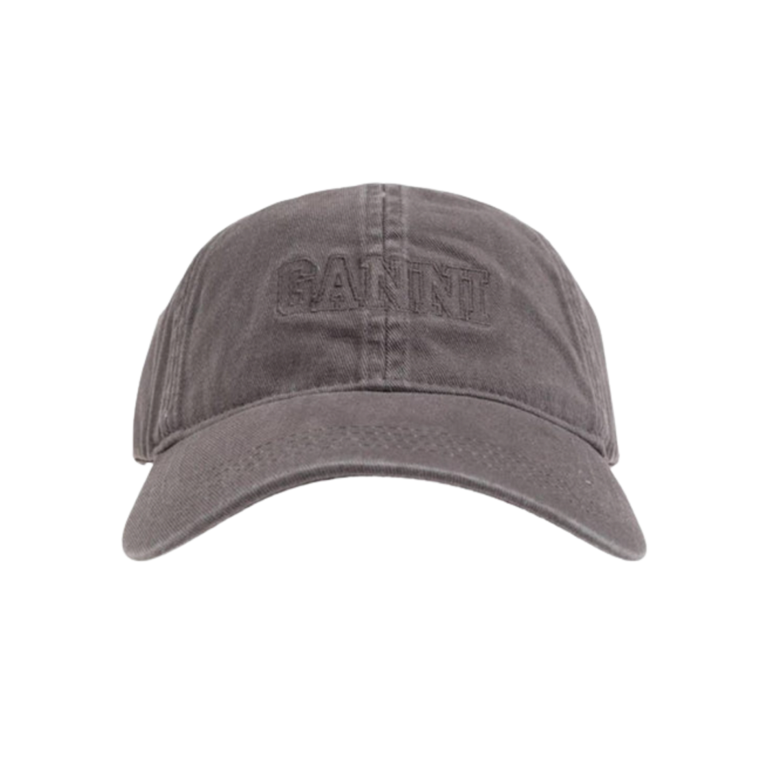 ★Ganni★ Logo Ball Cap Frost Grey A6302523 A6302523SS25 Ganni logo frost grey hat grey embroidery | Pipe and Row